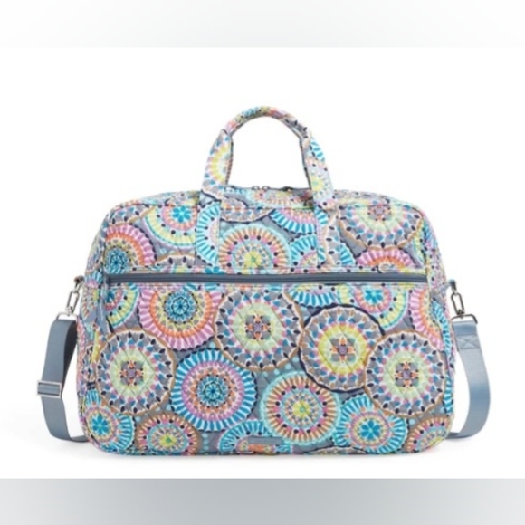 Vera Bradley Handbags - Vera Bradley Sunny Medallion Grand Traveler Bag-NWT
